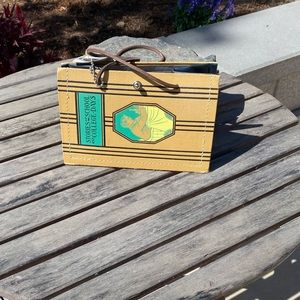 MUGWUMP RECLAIMED UP CYCLED BOOK COVER HANDBAG PURSE